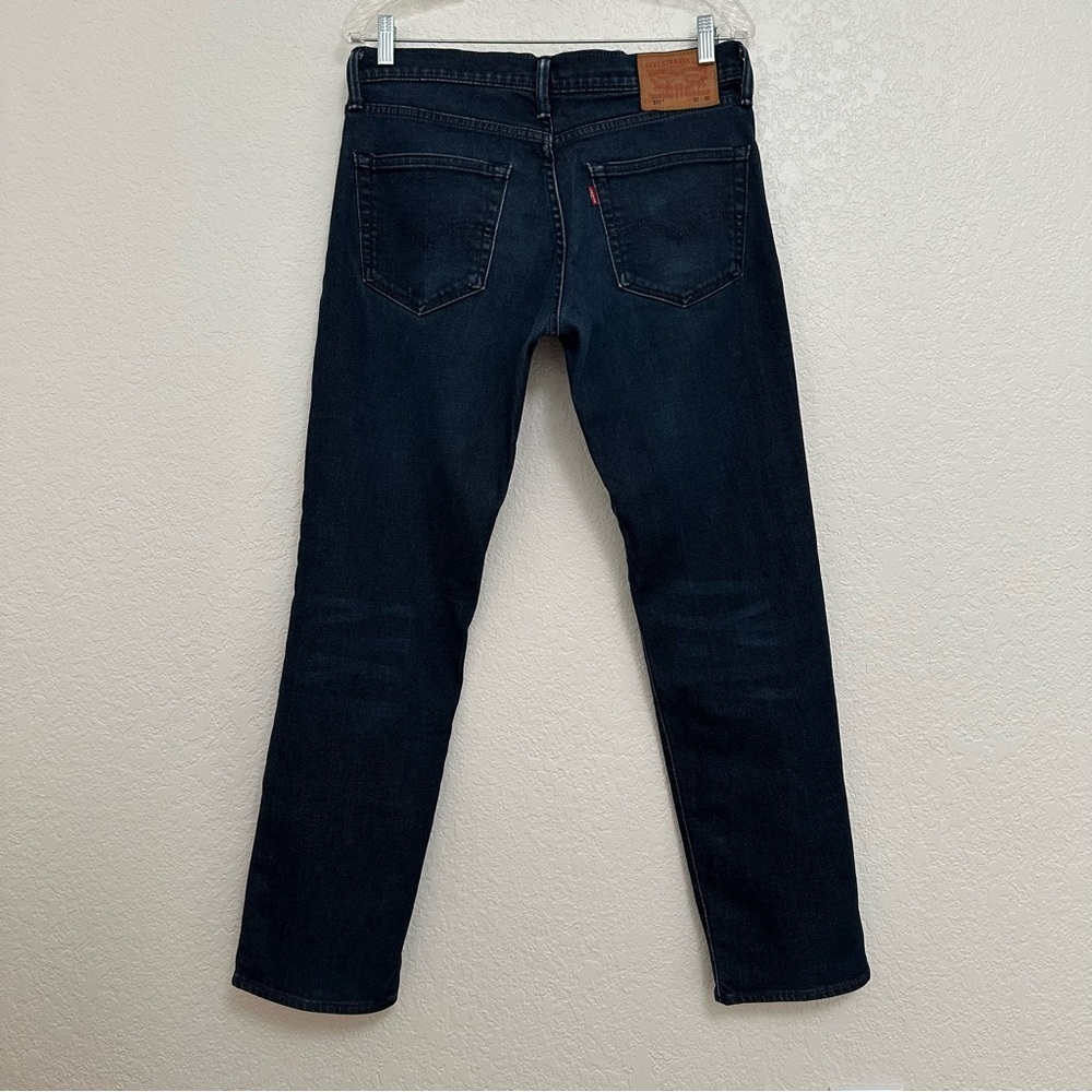 Levi's Men's Blue Straight Jeans - Picture 2 of 7